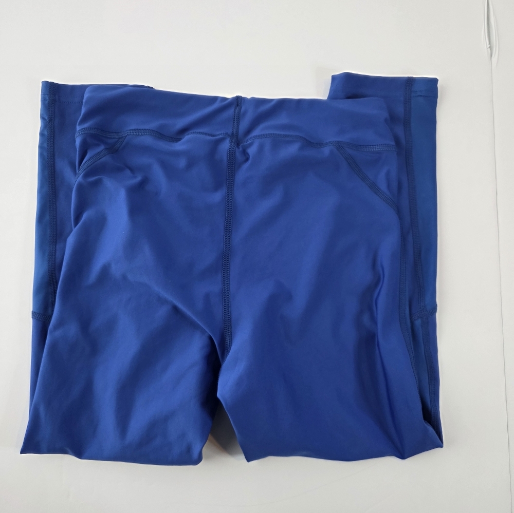 Nike Running  Tights Blue with Orange Swoosh Size Small Florida GATOR Color Way - Picture 3 of 11